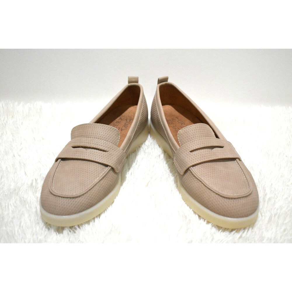 Naturalizer Women's Size 7M Ingrid Slip On Loafers Warm Taupe Comfort Lifestyle